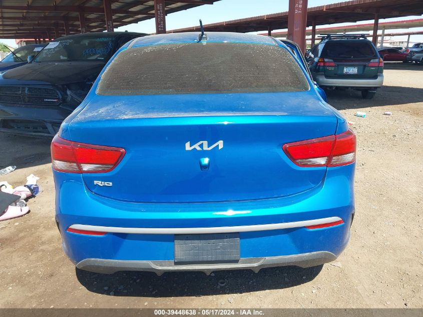 2023 Kia Rio S VIN: 3KPA24AD2PE566539 Lot: 39448638