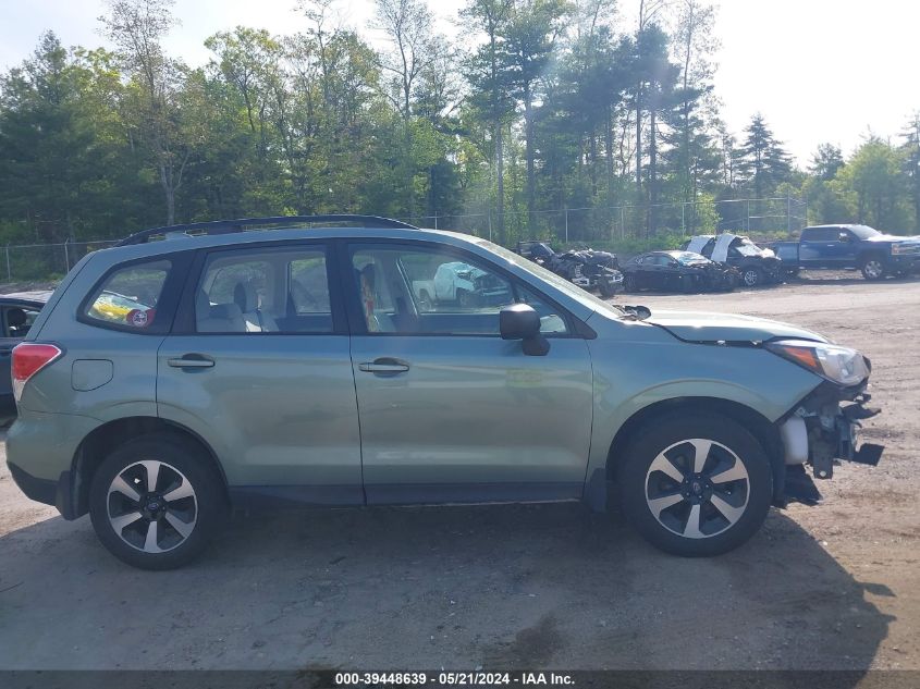 2018 Subaru Forester 2.5I VIN: JF2SJABC9JH602337 Lot: 39448639