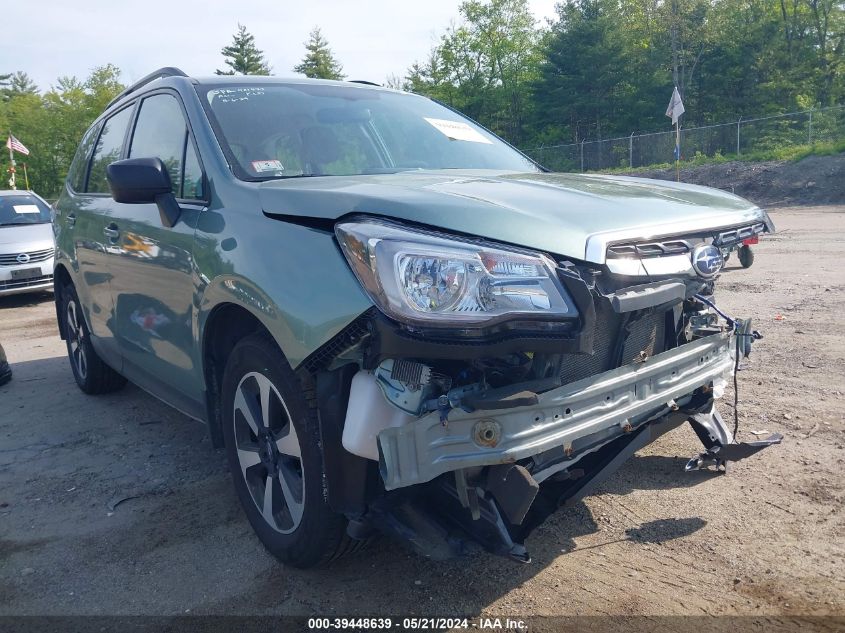 2018 Subaru Forester 2.5I VIN: JF2SJABC9JH602337 Lot: 39448639