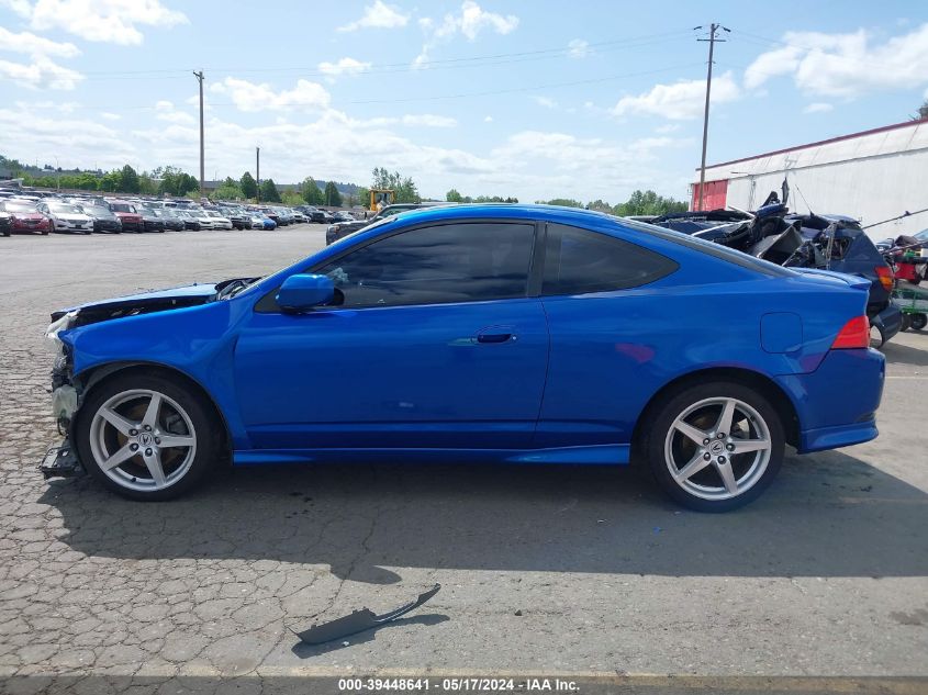 2006 Acura Rsx Type S VIN: JH4DC53096S009325 Lot: 39448641