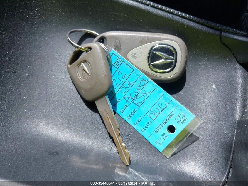 2006 Acura Rsx Type S VIN: JH4DC53096S009325 Lot: 39448641