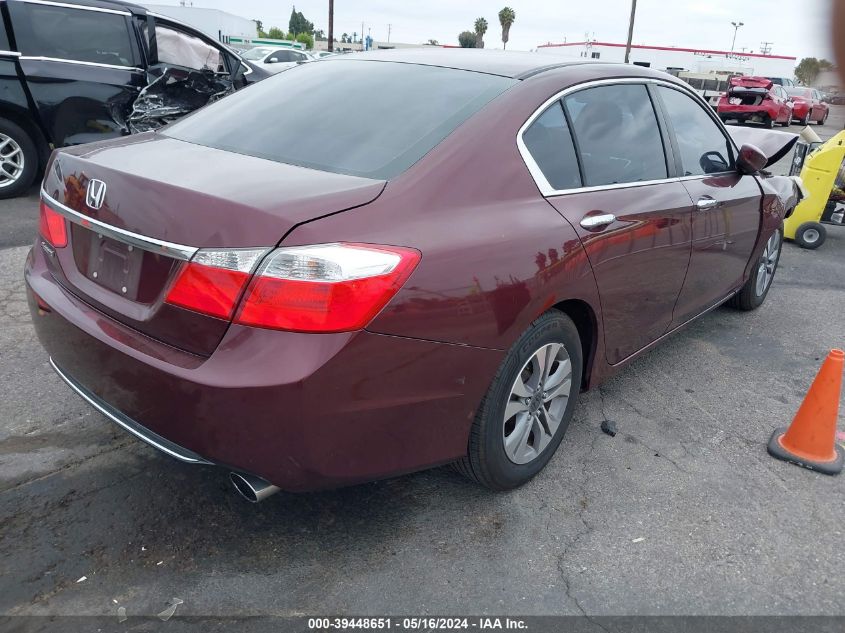 2013 Honda Accord Lx VIN: 1HGCR2F36DA211995 Lot: 39448651