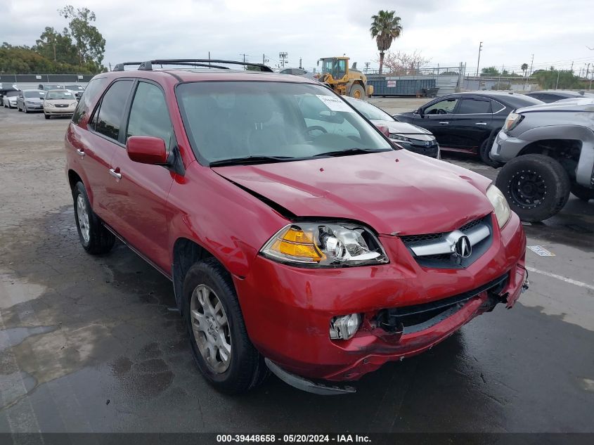 2005 Acura Mdx VIN: 2HNYD189X5H523202 Lot: 39448658