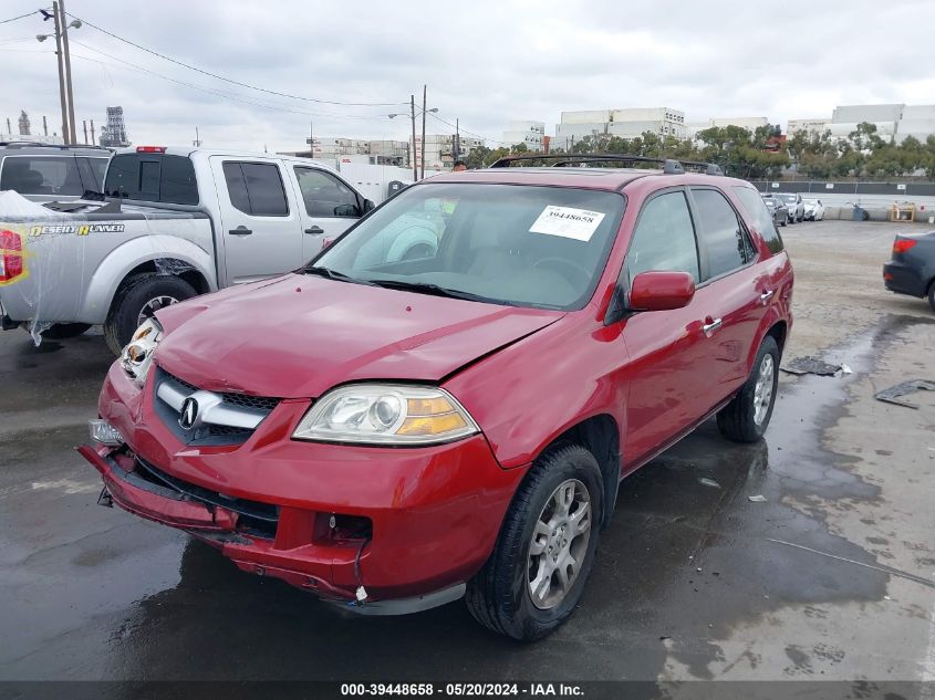 2005 Acura Mdx VIN: 2HNYD189X5H523202 Lot: 39448658