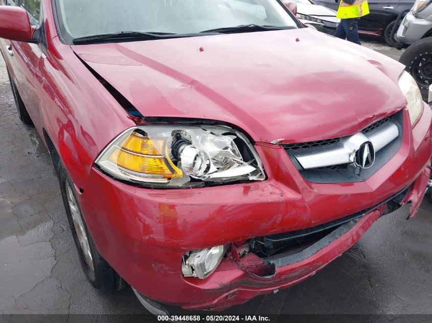 2005 Acura Mdx VIN: 2HNYD189X5H523202 Lot: 39448658