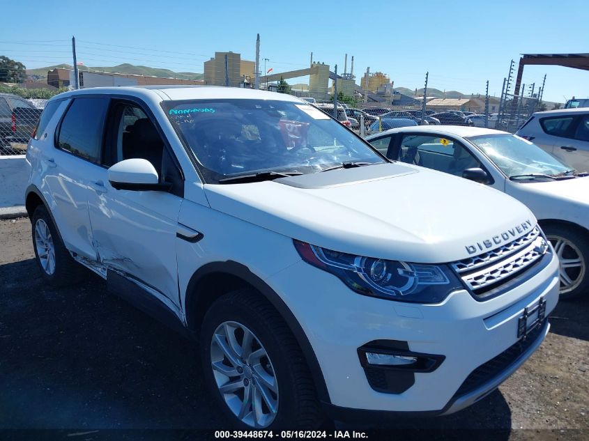 2017 Land Rover Discovery Sport Hse VIN: SALCR2BG9HH680057 Lot: 39448674