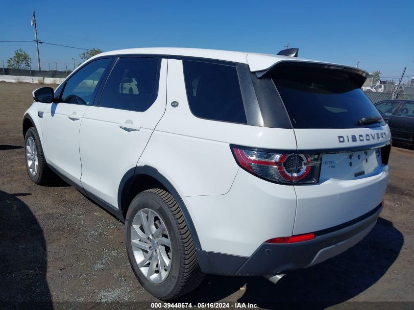 2017 Land Rover Discovery Sport Hse VIN: SALCR2BG9HH680057 Lot: 39448674