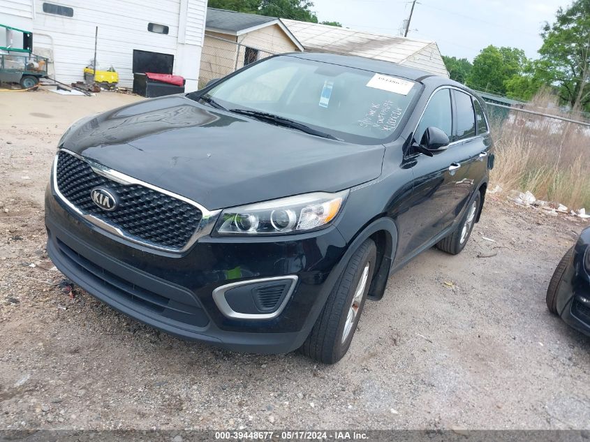 2016 Kia Sorento 2.4L L VIN: 5XYPG4A31GG094677 Lot: 39448677