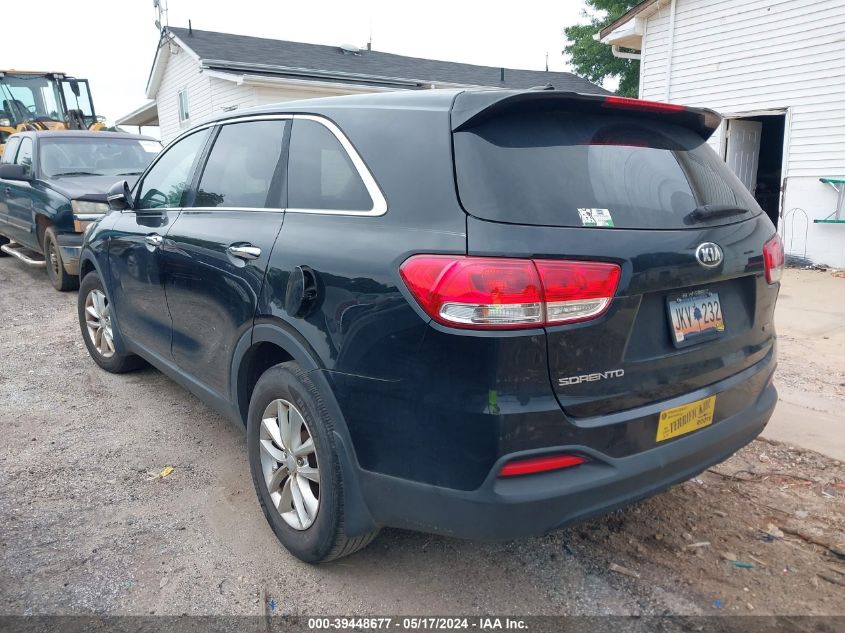 2016 KIA SORENTO 2.4L L - 5XYPG4A31GG094677