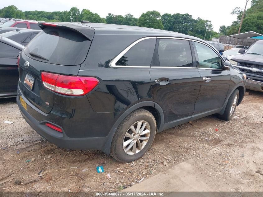 2016 KIA SORENTO 2.4L L - 5XYPG4A31GG094677