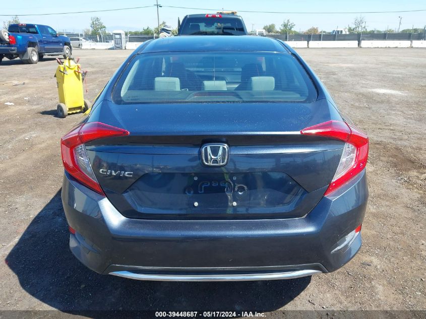 2020 Honda Civic Lx VIN: 19XFC2F63LE202268 Lot: 39448687