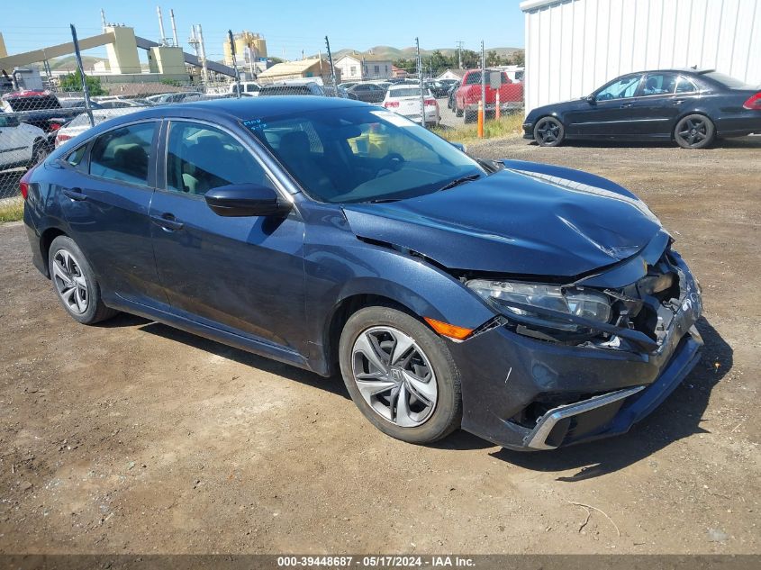 2020 Honda Civic Lx VIN: 19XFC2F63LE202268 Lot: 39448687