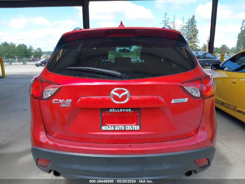 2016 Mazda Cx-5 Grand Touring VIN: JM3KE4DY7G0776256 Lot: 39448698