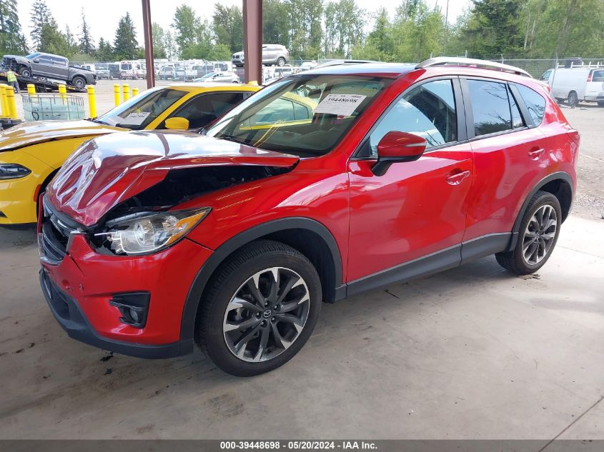 2016 Mazda Cx-5 Grand Touring VIN: JM3KE4DY7G0776256 Lot: 39448698