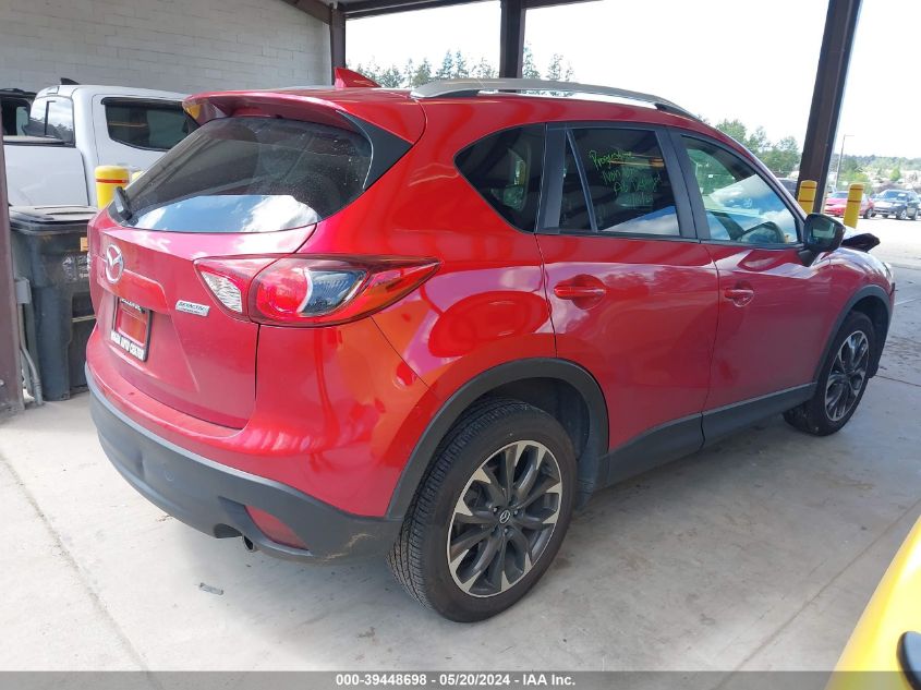 2016 Mazda Cx-5 Grand Touring VIN: JM3KE4DY7G0776256 Lot: 39448698