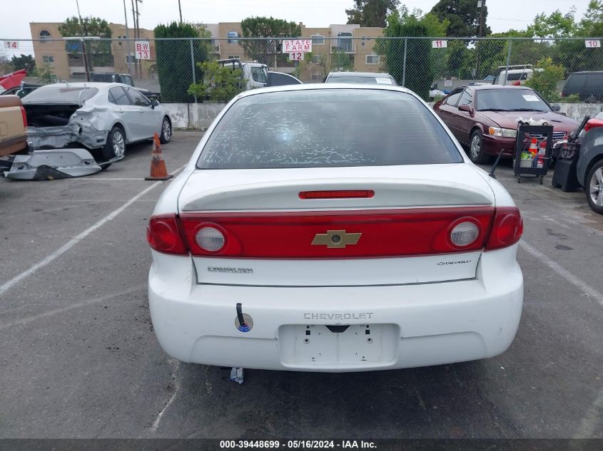 2003 Chevrolet Cavalier VIN: 1G1JC52F537105874 Lot: 39448699