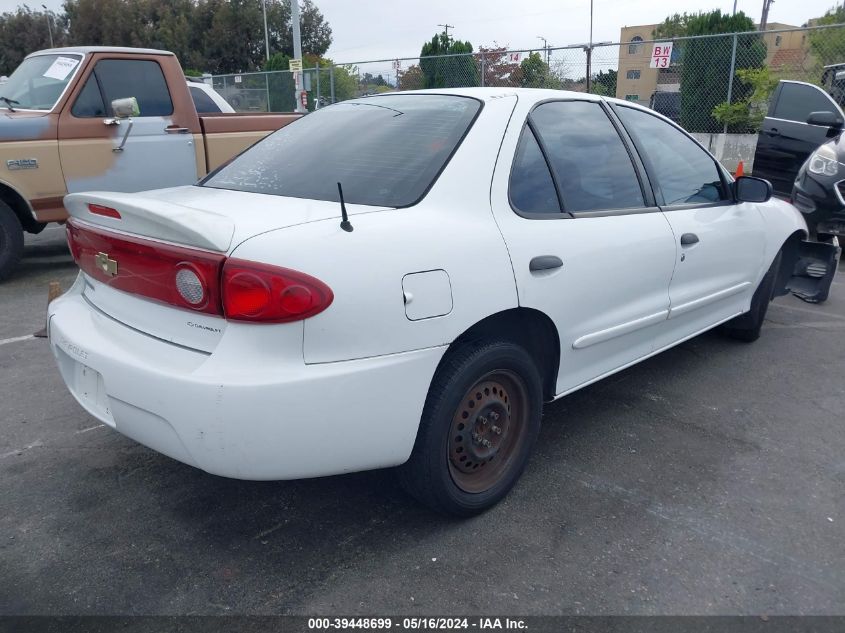 2003 Chevrolet Cavalier VIN: 1G1JC52F537105874 Lot: 39448699