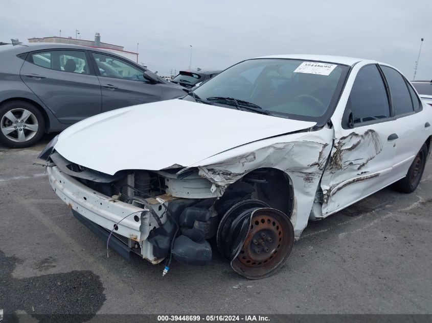 2003 Chevrolet Cavalier VIN: 1G1JC52F537105874 Lot: 39448699