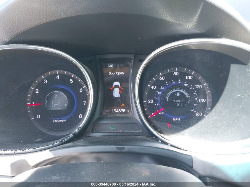 2013 Hyundai Santa Fe Sport 2.0T VIN: 5XYZUDLA7DG007017 Lot: 39448700