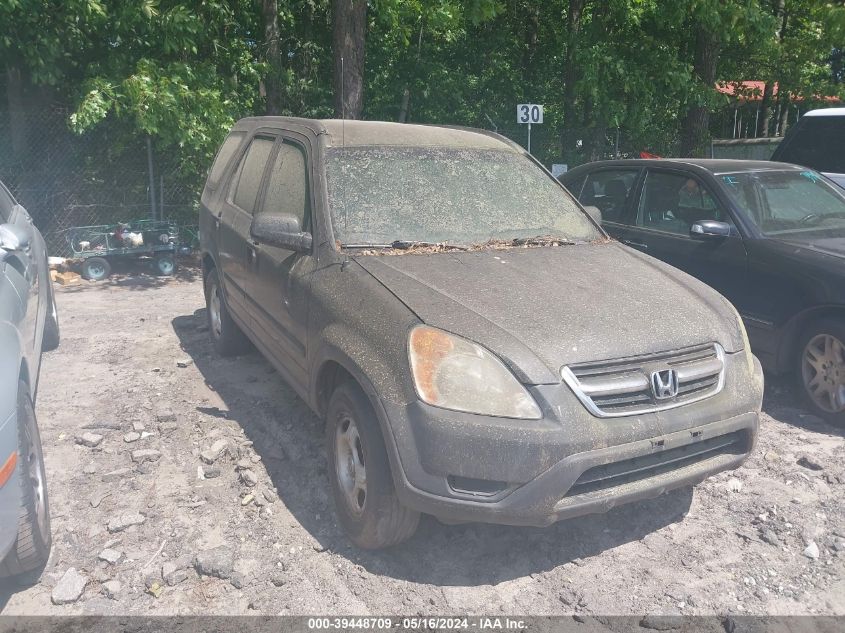 2004 Honda Cr-V Lx VIN: SHSRD68414U200391 Lot: 39448709