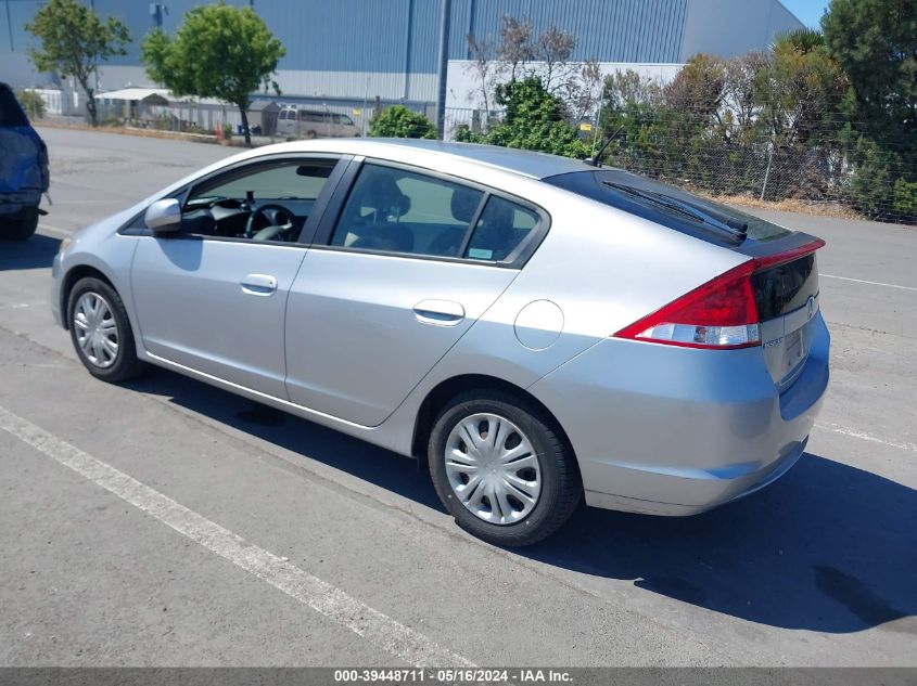 2010 Honda Insight Lx VIN: JHMZE2H55AS011651 Lot: 39448711