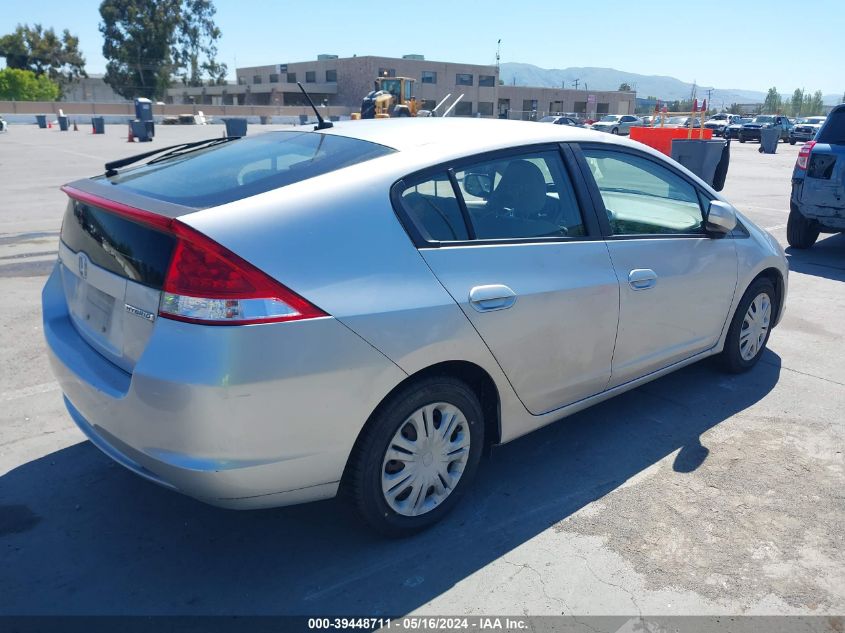 2010 Honda Insight Lx VIN: JHMZE2H55AS011651 Lot: 39448711