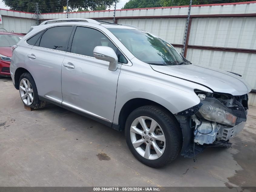 2011 Lexus Rx 350 VIN: 2T2ZK1BA0BC047238 Lot: 39448718