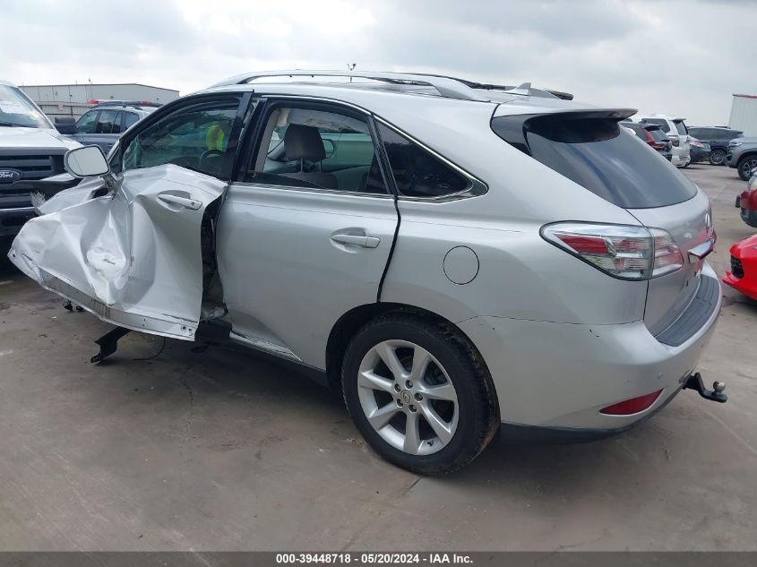 2011 Lexus Rx 350 VIN: 2T2ZK1BA0BC047238 Lot: 39448718