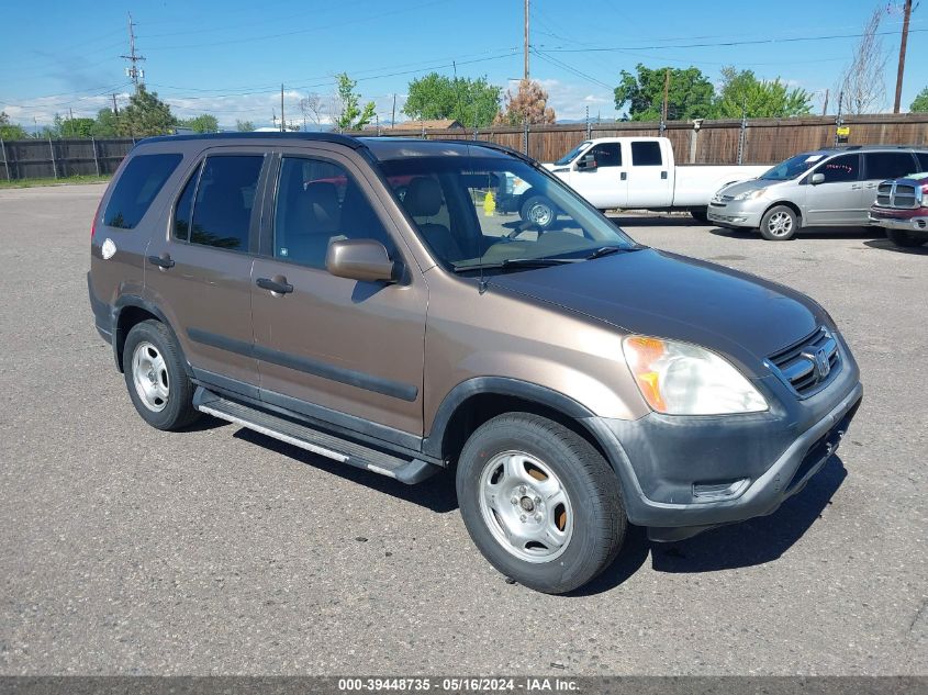 2002 Honda Cr-V Ex VIN: JHLRD78802C017240 Lot: 39448735