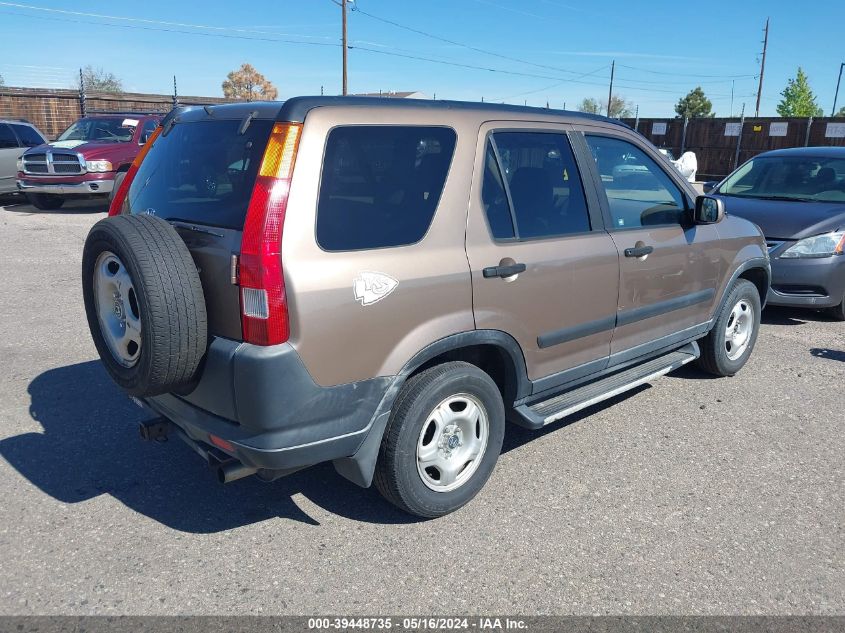 2002 Honda Cr-V Ex VIN: JHLRD78802C017240 Lot: 39448735