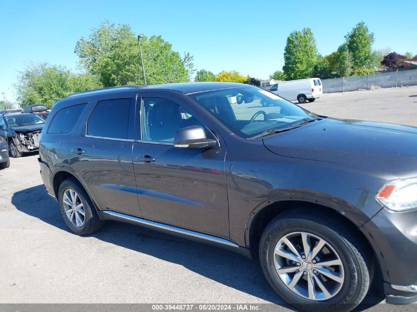 2014 Dodge Durango Limited VIN: 1C4RDJDG3EC475298 Lot: 39448737