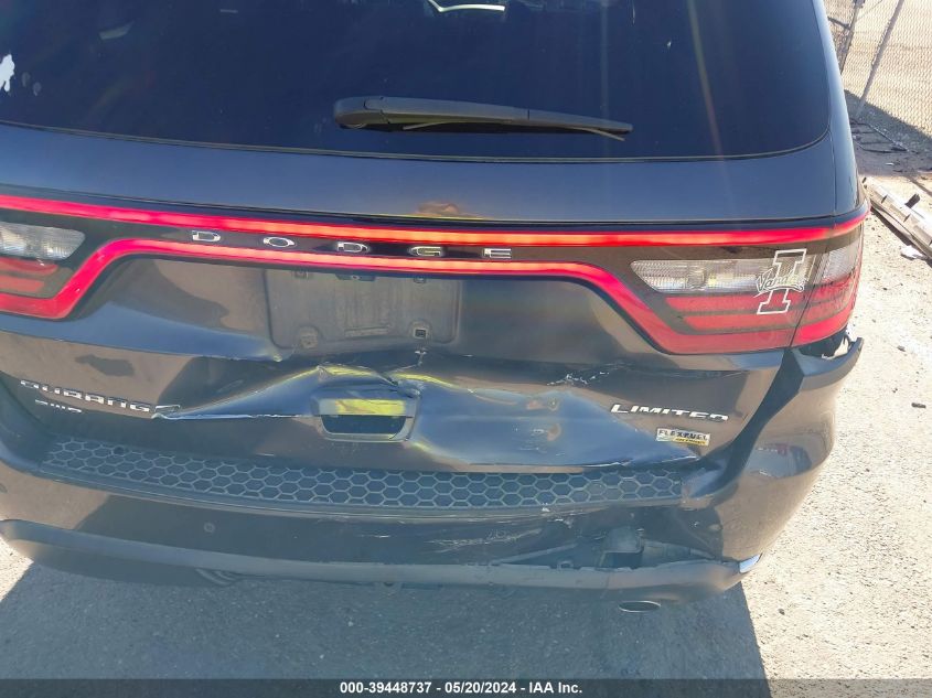 2014 Dodge Durango Limited VIN: 1C4RDJDG3EC475298 Lot: 39448737
