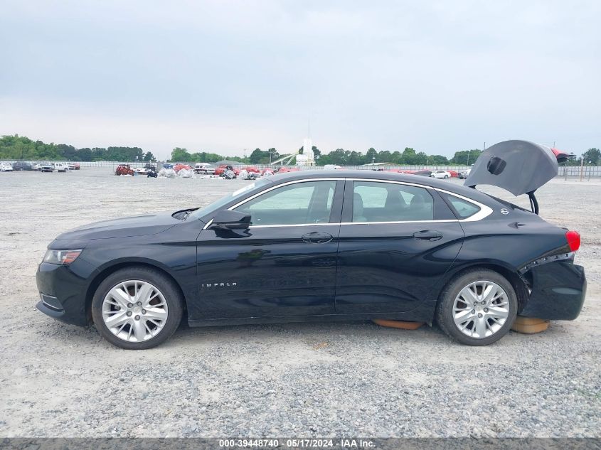 2017 Chevrolet Impala 1Fl VIN: 1G11X5S31HU206820 Lot: 39448740