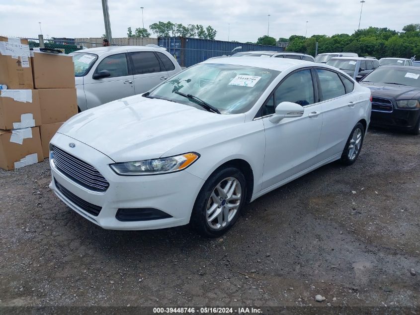 2014 Ford Fusion Se VIN: 3FA6P0HD0ER244466 Lot: 39448746