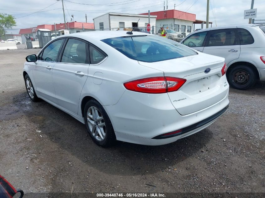 2014 Ford Fusion Se VIN: 3FA6P0HD0ER244466 Lot: 39448746