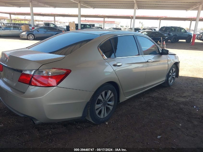 2014 Honda Accord Lx VIN: 1HGCR2F36EA022927 Lot: 39448747