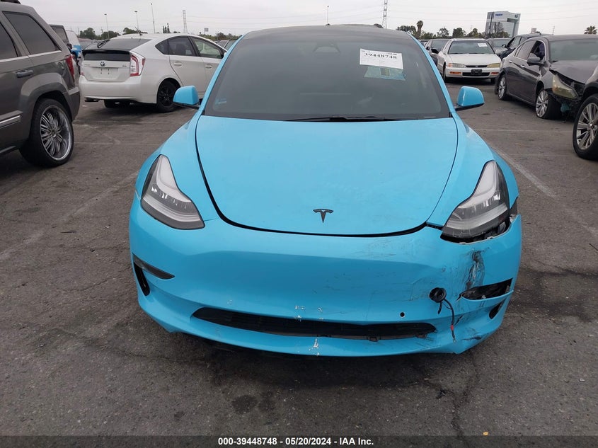VIN 5YJ3E1EB3KF387968 2019 TESLA MODEL 3