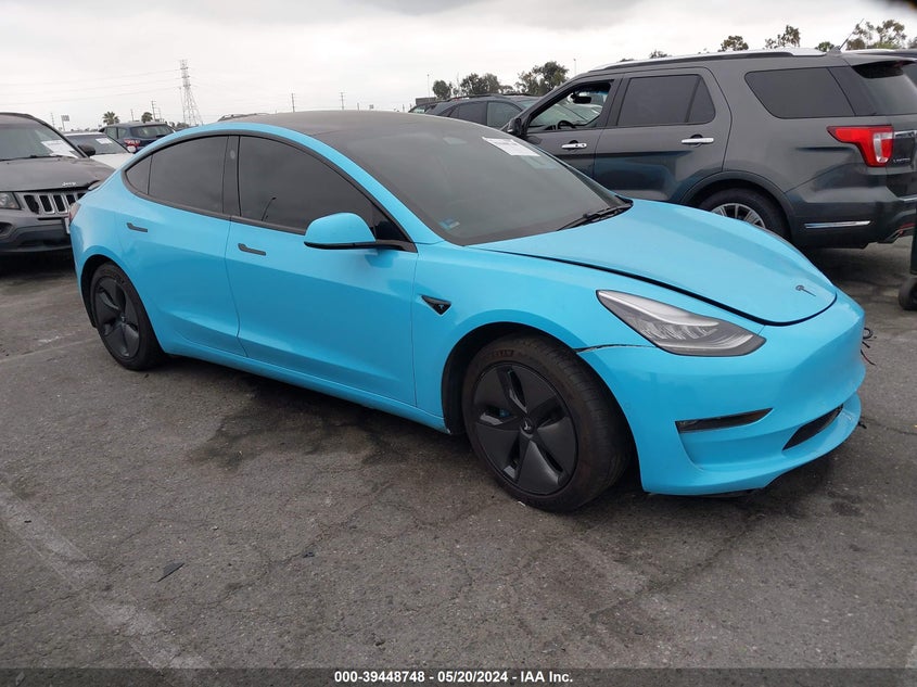 VIN 5YJ3E1EB3KF387968 2019 TESLA MODEL 3