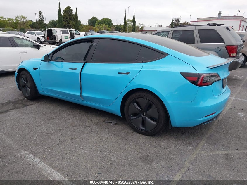 VIN 5YJ3E1EB3KF387968 2019 TESLA MODEL 3