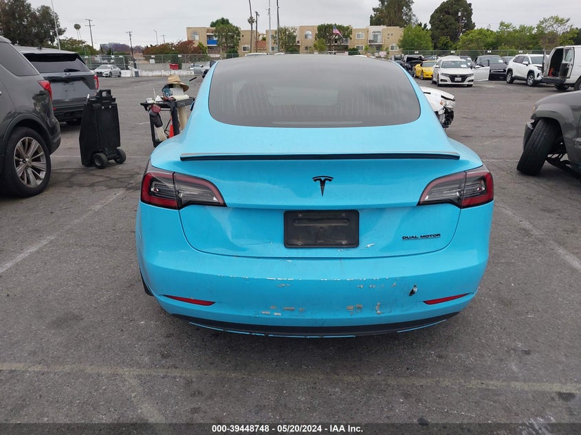 VIN 5YJ3E1EB3KF387968 2019 TESLA MODEL 3