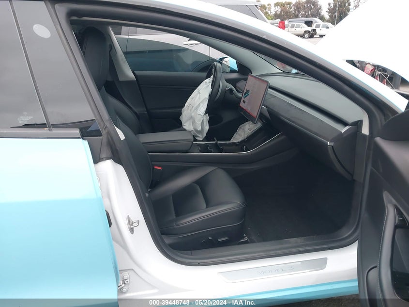VIN 5YJ3E1EB3KF387968 2019 TESLA MODEL 3