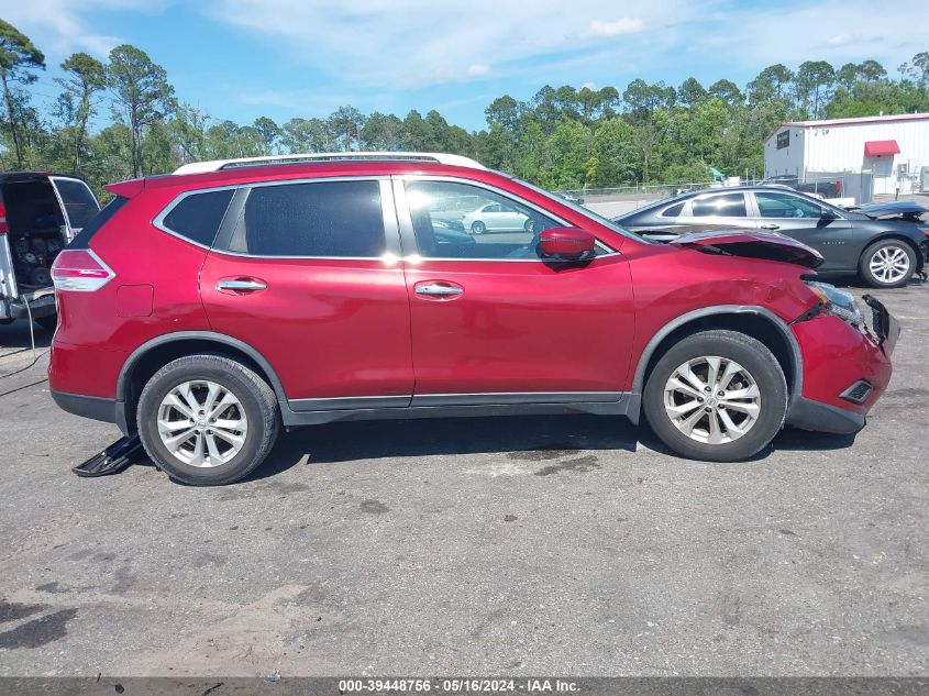 2016 Nissan Rogue Sv VIN: JN8AT2MT2GW024078 Lot: 39448756