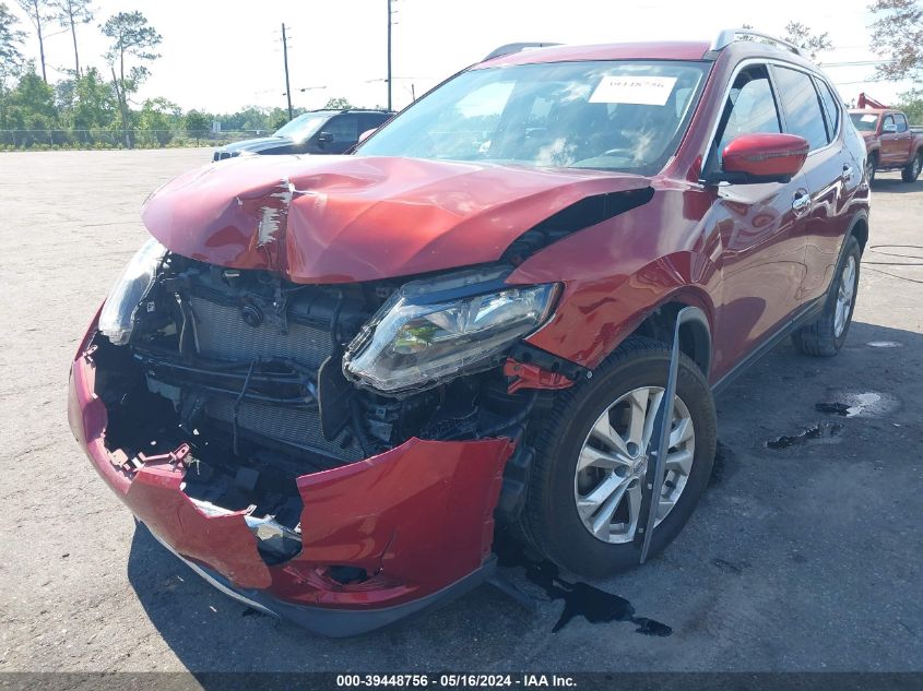 2016 Nissan Rogue Sv VIN: JN8AT2MT2GW024078 Lot: 39448756