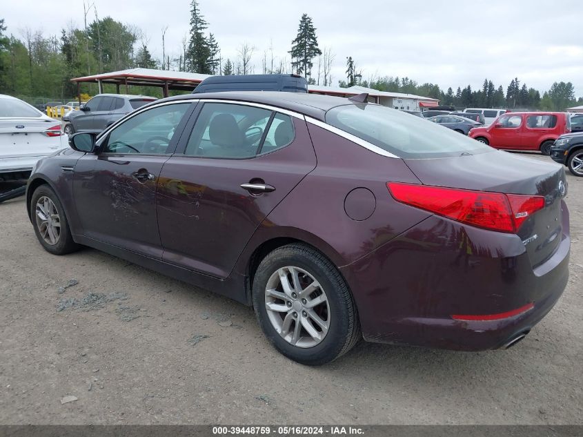 2012 Kia Optima Lx VIN: 5XXGM4A79CG024497 Lot: 39448759