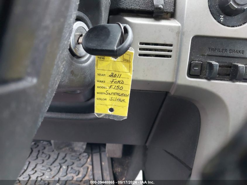 2011 Ford F-150 Fx4 VIN: 1FTFW1EF5BFC41211 Lot: 39448865