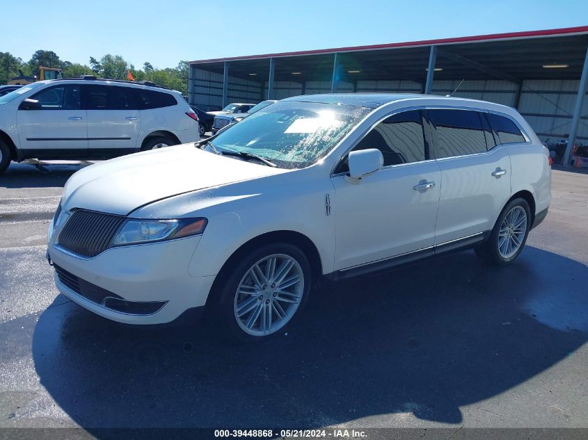 2014 Lincoln Mkt Ecoboost VIN: 2LMHJ5AT6EBL58781 Lot: 39448868