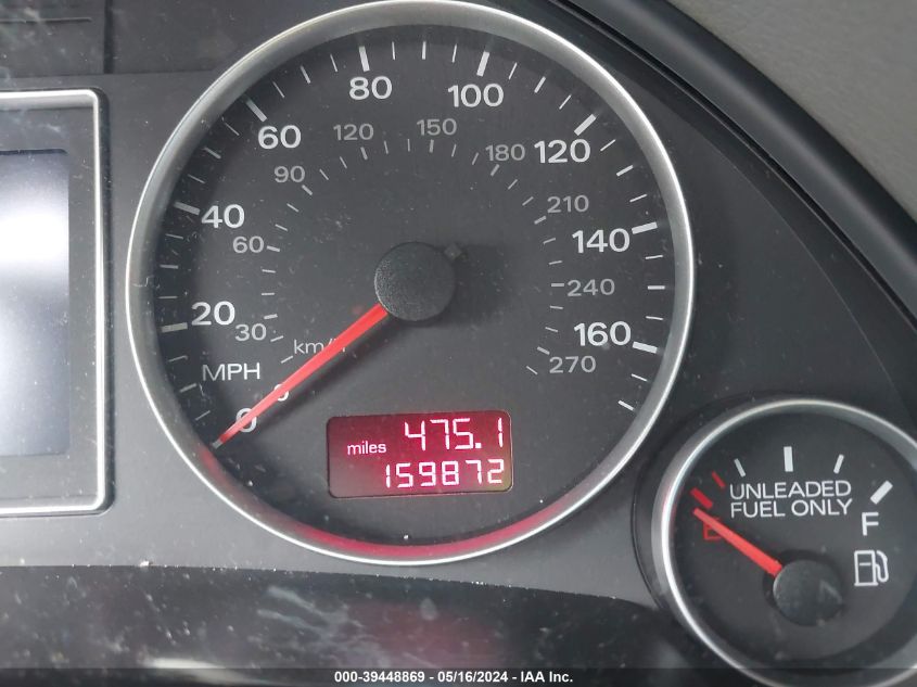 2007 Audi A4 2.0T VIN: WAUDF78E97A113312 Lot: 39448869