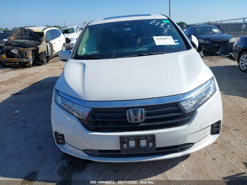 2023 Honda Odyssey Elite VIN: 5FNRL6H92PB048552 Lot: 39448872