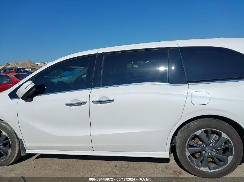 2023 Honda Odyssey Elite VIN: 5FNRL6H92PB048552 Lot: 39448872