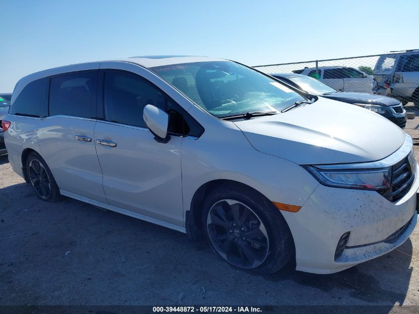 2023 Honda Odyssey Elite VIN: 5FNRL6H92PB048552 Lot: 39448872